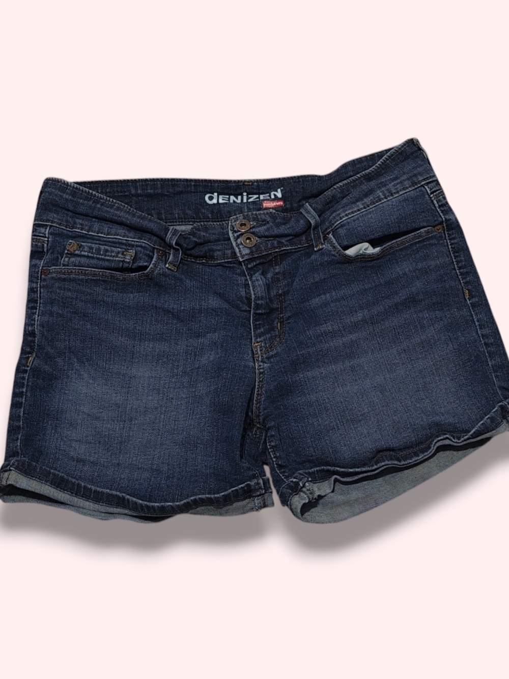Denizen from Levi's Indigo Wash Women's Denim Shorts